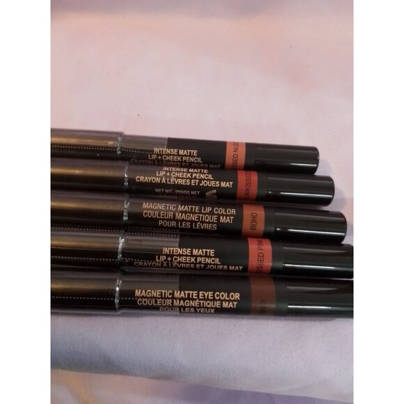 Nudestix Easy Nude Makeup Set Matte Lip & Cheek Pencils, Eye Pencil, Lip Primer - Picture 2 of 5